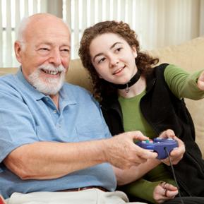 Old and young Old and young