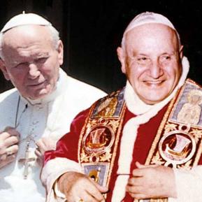 Papa Giovanni XXIII e Papa Giovanni Paolo II Papa Giovanni XXIII e Papa Giovanni Paolo II