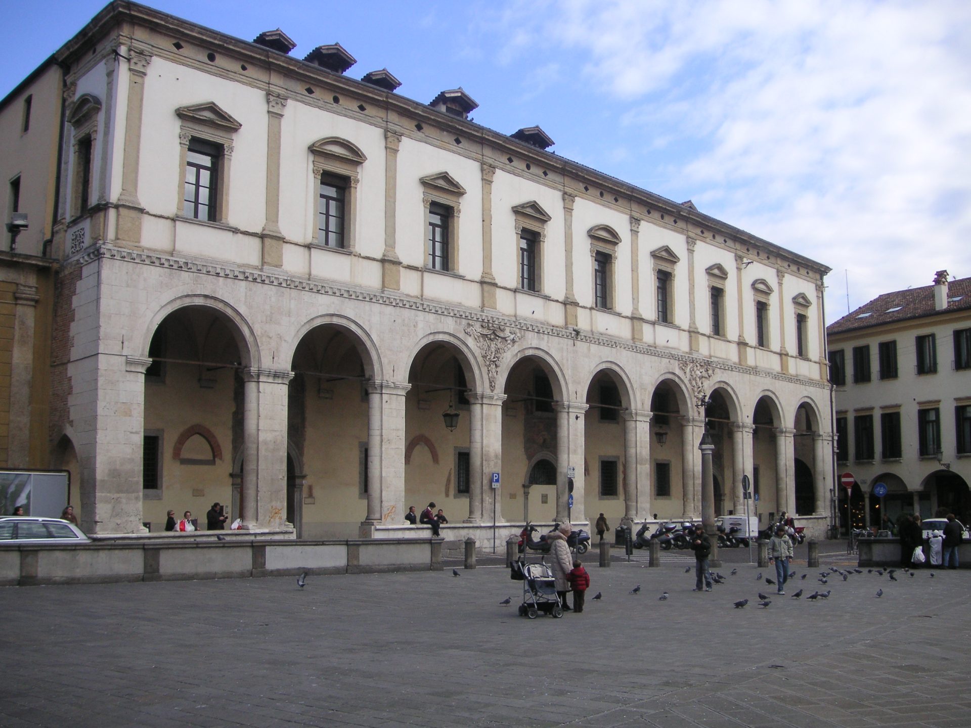 Sede Fondazione Cariparo_Facciata Palazzo del Monte_Padova