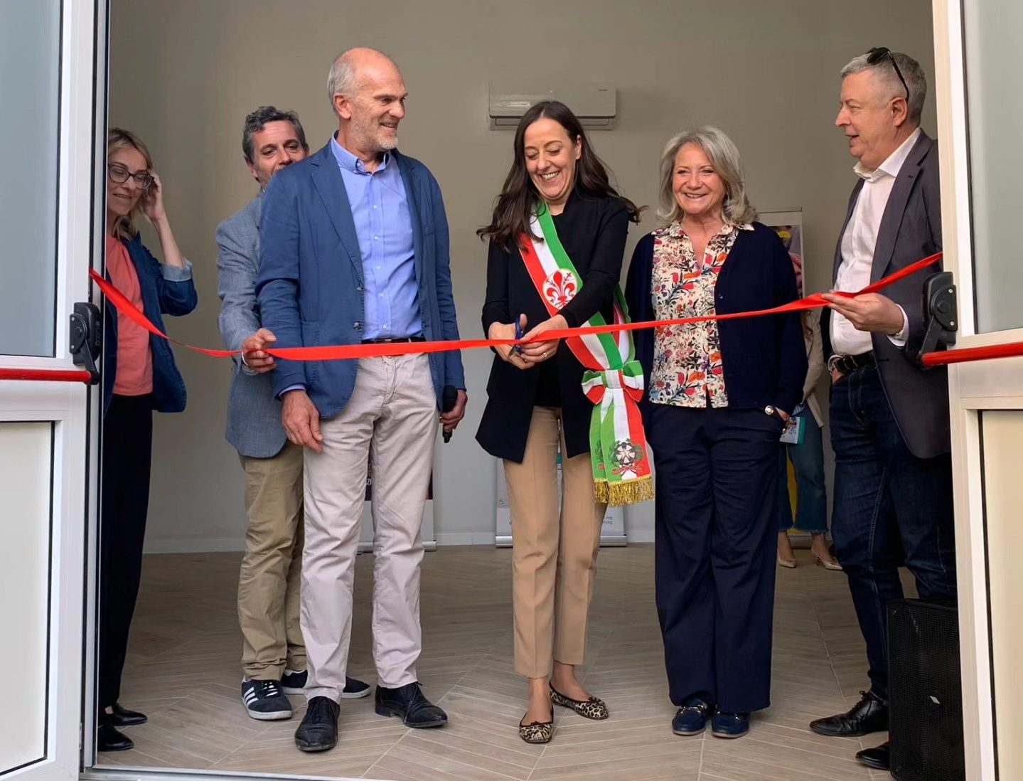 inaugurazione villaggio Novoli Claudia Fiaschi