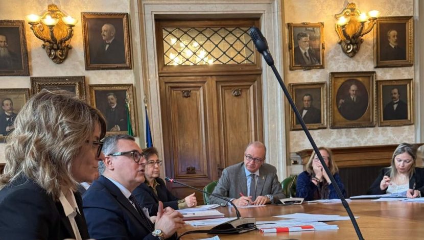 Falabella e il ministro Valditara in Osservatorio