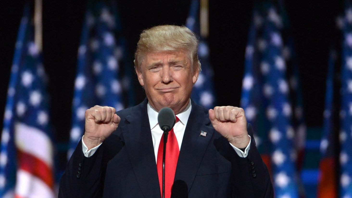 Donald Trump nel 2016