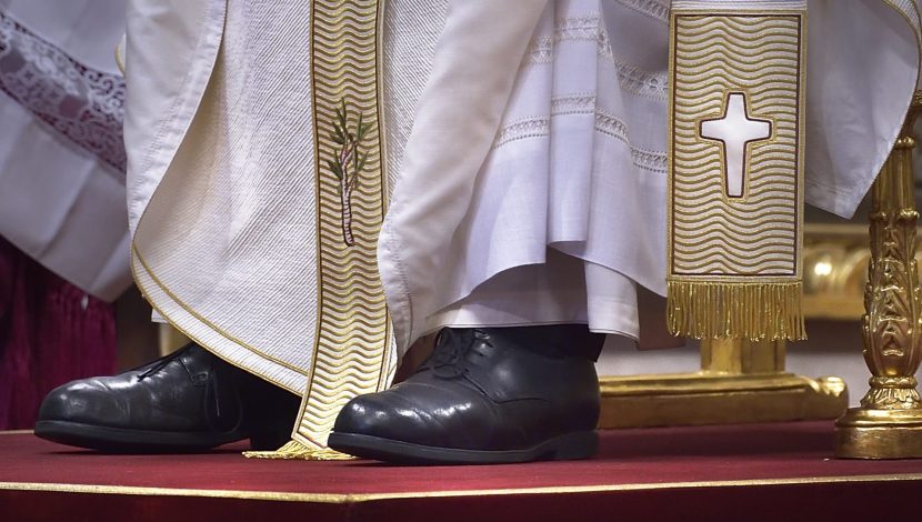 scarpe nere di Papa Francesco