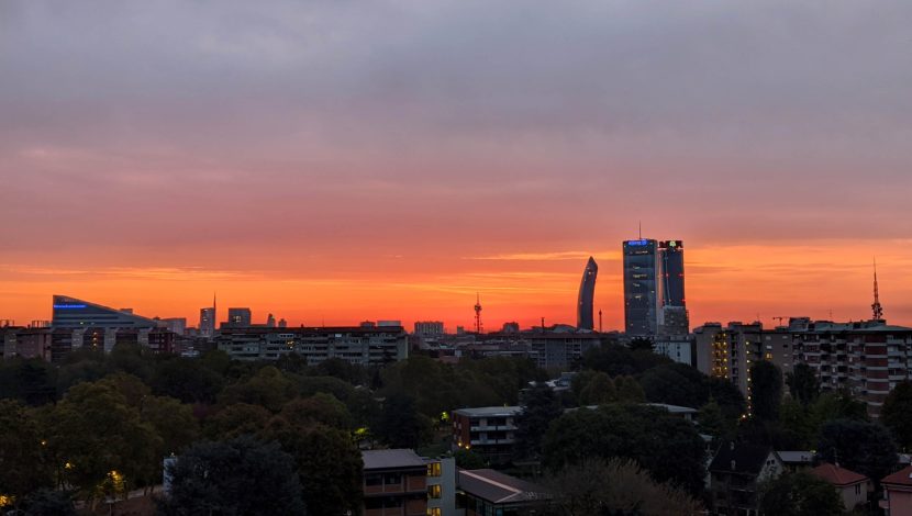 La skyline di Milano
