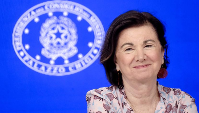 Eugenia Roccella Ministro alla Famiglia natalità e pari opportunità in